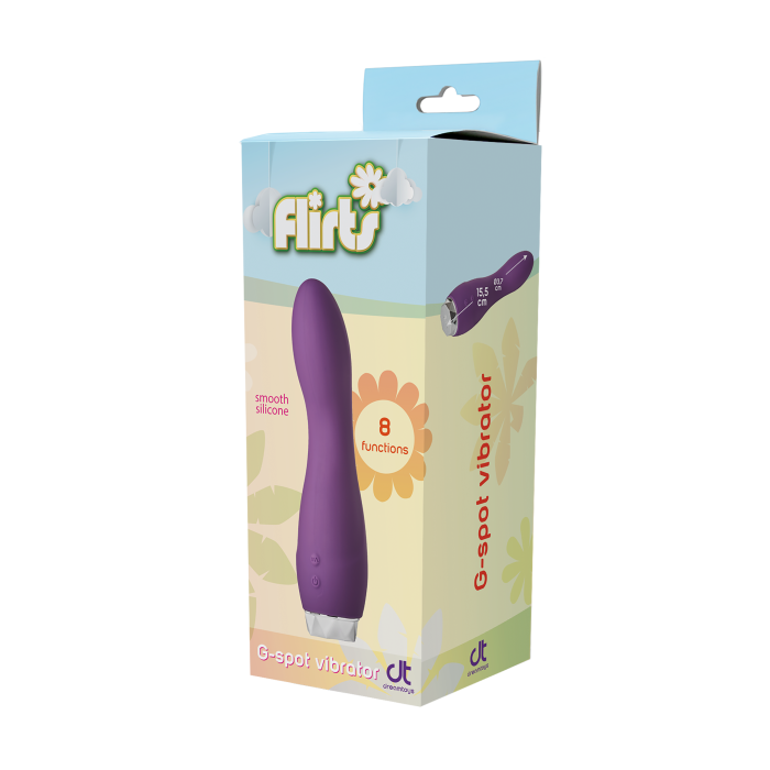 Вібратор Dream Toys FLIRTS G-SPOT VIBRATOR PURPLE