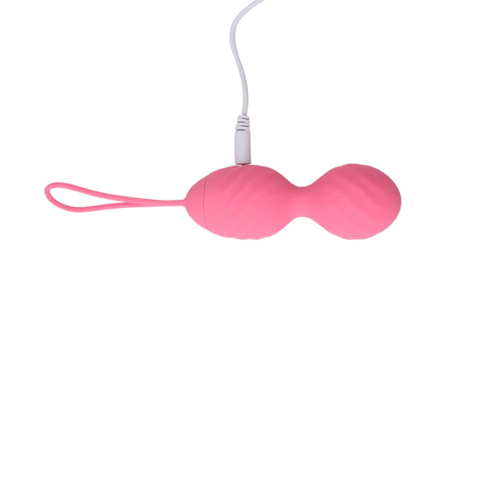 Віброяйце з пультом керування Chisa M-mello Ridged Vibrating Bullet, рожевий