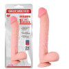 Фалоімітатор гігантський на присосці Chisa Ballsy Super Cock 13.8, бежевий
