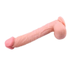 Фалоімітатор гігантський на присосці Chisa Ballsy Super Cock 13.8, бежевий