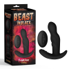Масажер простати з ротацією Chisa BEAST IN BLACK та дистанційним пультом