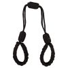 Наручники з бондажної мотузки Bad Kitty Handcuffs 1, чорний