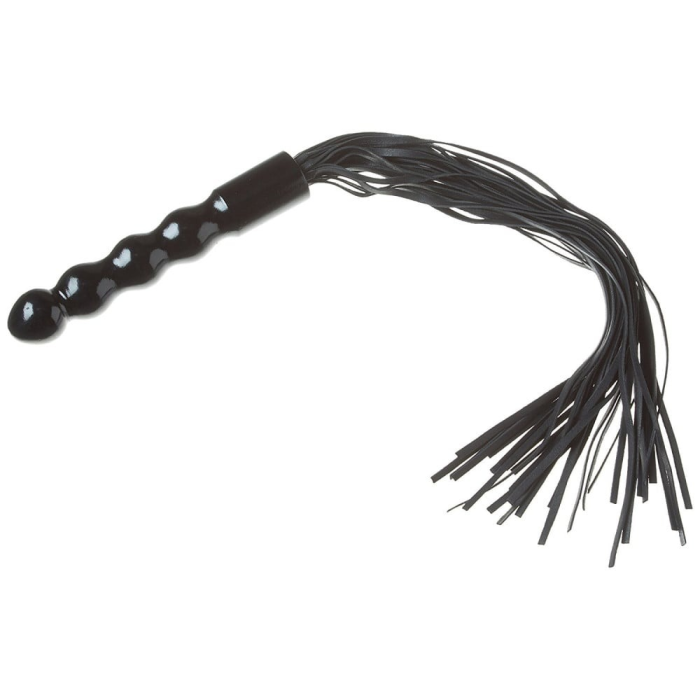 Флогер шкіряний з дерев'яною ручкою ZADO TOOLS чорний, 58.5 см
