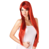 Перука червона Long Straight Red Wig