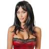 Перука чорна Long Black Wig