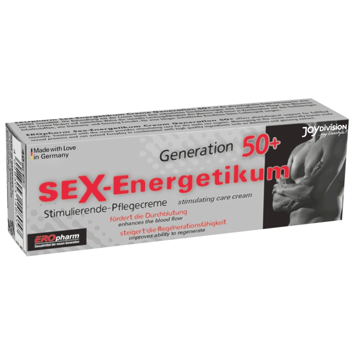 Ерекційний крем JOY Division Sex Energetic 50+ Sexenergy Cream, 40 мл