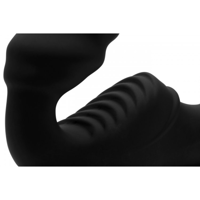 Безремневий страпон із вібрацією Pro Rider Strapless Strap-on Vibrator з пультом