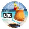 Набір оральних презервативів One Flavor Waves Island Punch Тропічний коктейль (ціна за 5 шт.)