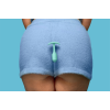 Безшовна силіконова анальна пробка з обтяженням B-Vibe - Snug Plug 1 зелена