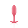 Безшовна силіконова анальна пробка з обтяженням B-Vibe - Snug Plug 2