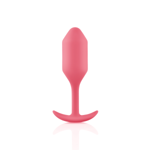 Безшовна силіконова анальна пробка з обтяженням B-Vibe - Snug Plug 2