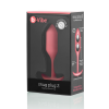 Безшовна силіконова анальна пробка з обтяженням B-Vibe - Snug Plug 2