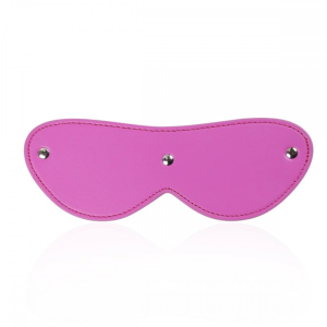 Маска із заплющеними очима Fetish Blindfold яскраво-рожева