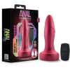 Анальна пробка з вібрацією та пультом Blush Anal Adventures Matrix, червона