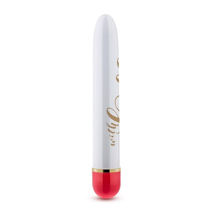 Вібратор Дамський пальчик Blush Love, біло-червоний, 14.5 х 2.5 см