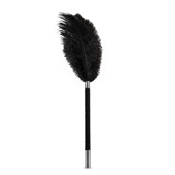 Перо-тіклер Noir Soft Feather Tickler, чорного кольору