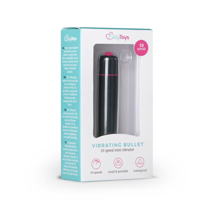 Віброкуля Easytoys, чорна, 9 х 1.5 см