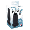 Анальна пробка розширювач-тунель You2Toys, чорна, XL