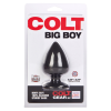 Анальна пробка California Exotic Colt Big Boy, чорний, L
