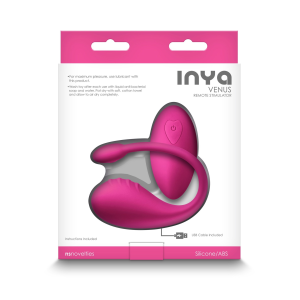 Віброяйце з дистанційним пультом керування NS Novelties Inya Venus, рожевий