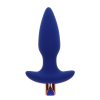 Анальна пробка з вібрацією Toy Joy Sparkle Buttplug з дистанційним керуванням, синій