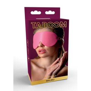 Маска на очі Taboom Malibu, з веганської шкіри, рожевий