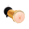 Мастурбатор Вагіна в колбі на присосці Zolo Vibrating Personal Trainer, з вібрацією