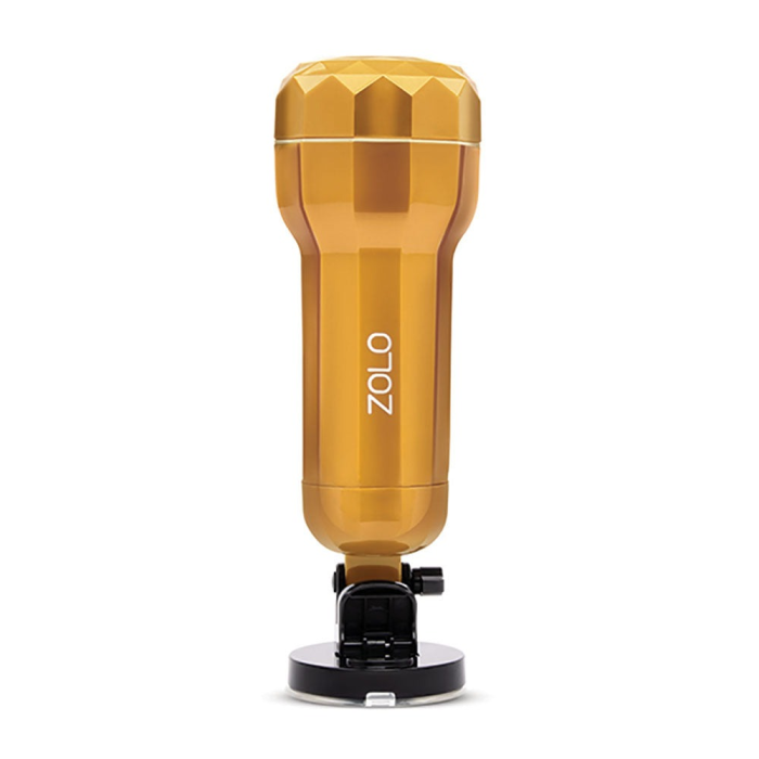 Мастурбатор Вагіна в колбі на присосці Zolo Vibrating Personal Trainer, з вібрацією