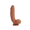 Фалоімітатор реалістичний з присоском Chisa T-Skin ReaL Sensualism, коричневий