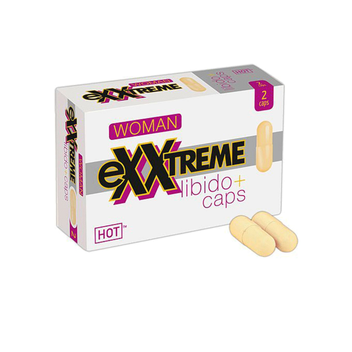 Капсули для підвищення лібідо для жінок HOT eXXtreme (ціна за 2 капсули в упаковці)