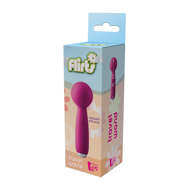 Міні вібратор мікрофон Dream Toys FLIRTS TRAVEL WAND PINK