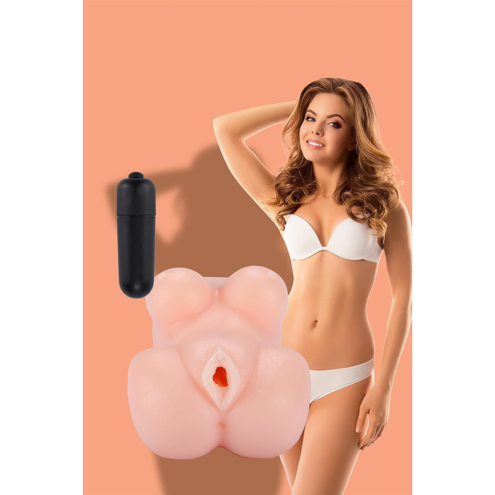Мастурбатор вагіна з вібрацією Dream Toys The Girl Next Door Lisa тілесний