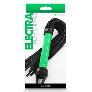 Флогер NS Novelties ELECTRA FLOGGER GREEN