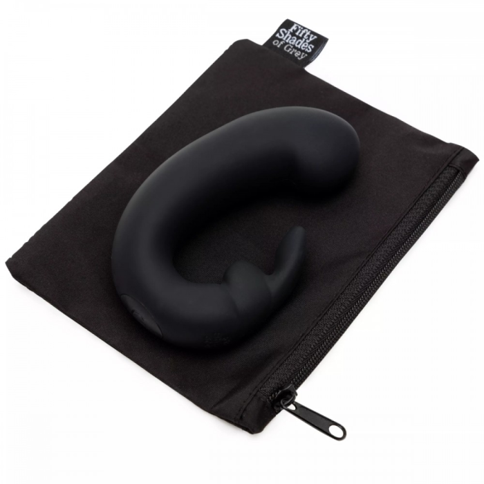 Подвійний вібратор кролик Fifty Shades of Grey Sensation Rechargeable G-Spot Rabbit Vibrator