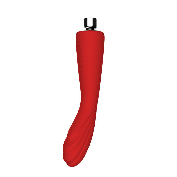 Подвійний вібратор з 2 вакуумними насадками Dream Toys RED REVOLUTION GEORGIA