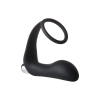 Анальна пробка з еррекційним кільцем FANTASSTIC VIBRATING ANAL PLUG WITH COCKRING BLACK