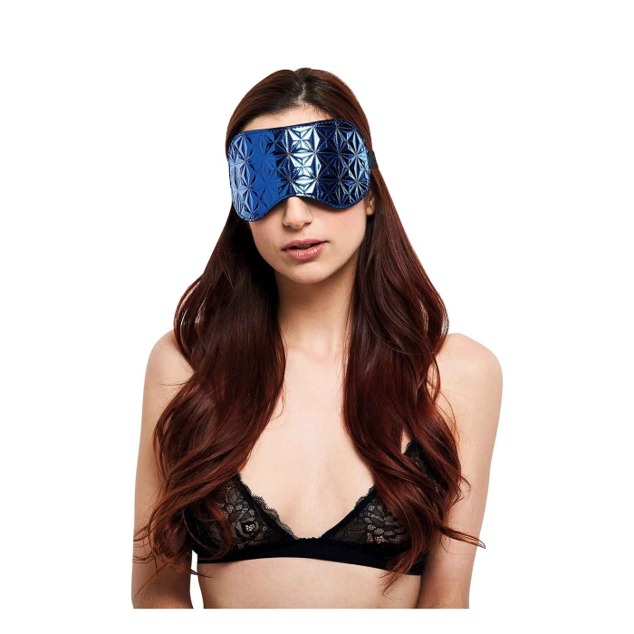 Пов'язка для очей синя WHIPSMART DIAMOND EYEMASK BLUE
