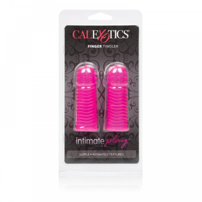 Насадки на палець California Exotic Intimate Play Finger Tingler Pink