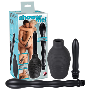 Анальний душ You2Toys Shower Me, 2 насадки, чорний