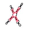 Перехресна система фіксації Taboom Glow In the Dark Hogtie рожева, що світиться в темряві, рожева