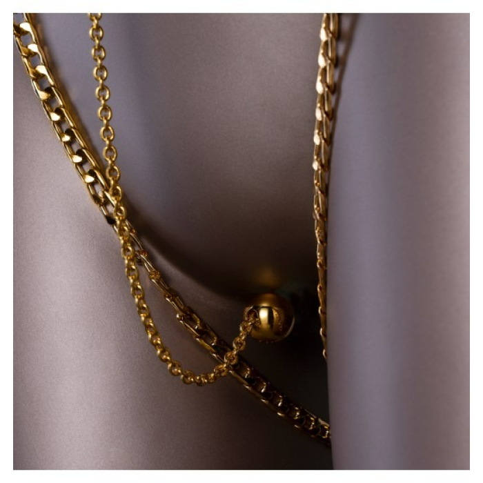 Пояс із золотими ланцюжками Upko Indulge In The Restraints Collection