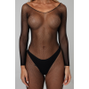 Бодістокінг з відкритим доступом One Size Besired, чорний