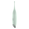 Вібратор для кліторальної стимуляції Dream Toys Glam Pin Point Stimulator, з двома насадками, м'ятний