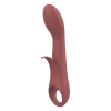 Вібратор Dream Toys Nude Sierra для точки G, коричневий