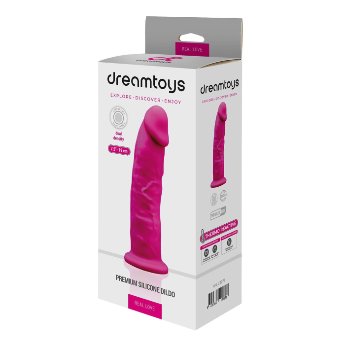 Фалоімітатор реалістичний Dreamtoys Real Love на присосці, рожевий