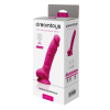 Фалоімітатор реалістичний Dream Toys Real Love на присосці з яєчками, рожевий