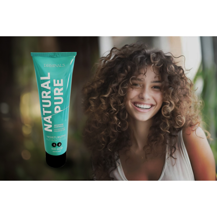 Лубрикант на водній основі Driminals Natural Pure для чутливої ​​шкіри, 100 мл