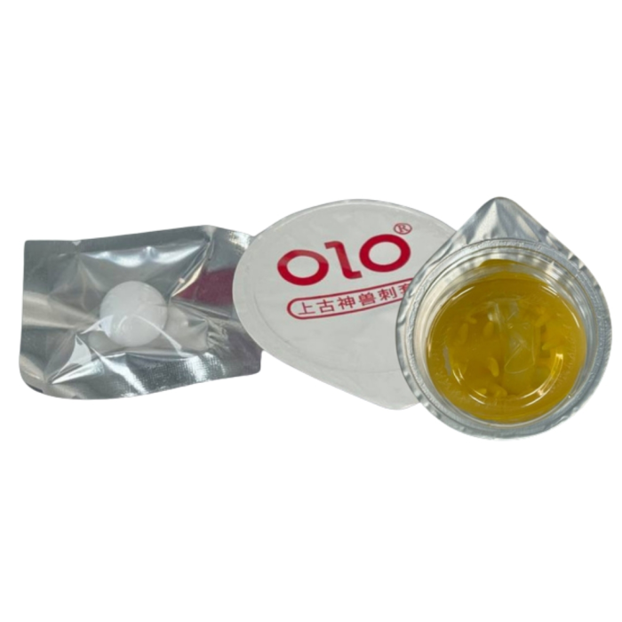 Презерватив OLO з вусиками + кулька "Taotie Spiny condom" (у комплекті 1 презератив + 1 кулька)