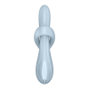 Вібратор з ротацією Satisfyer Heat Flex 4 Blue, підігрів до 39°C