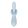 Вібратор з ротацією Satisfyer Heat Flex 4 Blue, підігрів до 39°C